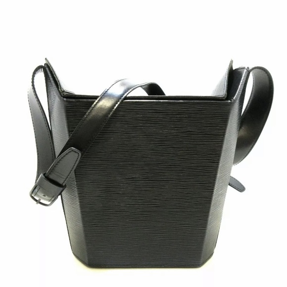 Auth LOUIS VUITTON Sac Seau Noir Epi Womens Shoulder Bag - Picture 12 of 15